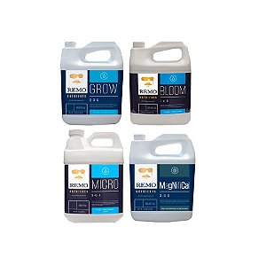 Kit Fertilizantes Remo Nutrients - Bases + MagNifical 4x1L