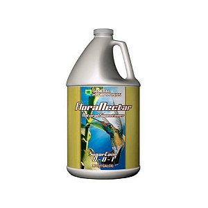 Floranectar Sugar Cane 0-0-1 3,79L General Hydroponics -  Suplemento de Floração