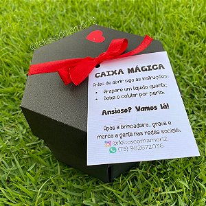 Caixinha 365 motivos pra te amar personalizada - Dia dos Namorados