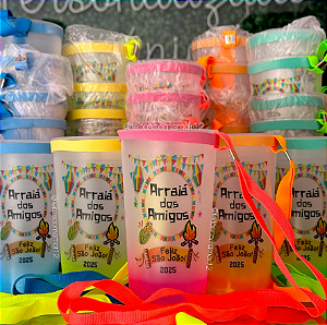 Copo Eco Personalizado 400ml + Tirante