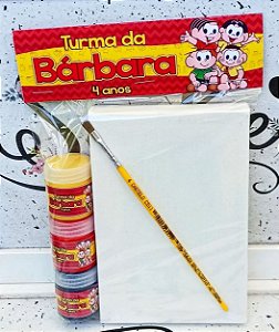 Kit  De Pintura Infantil Personalizado