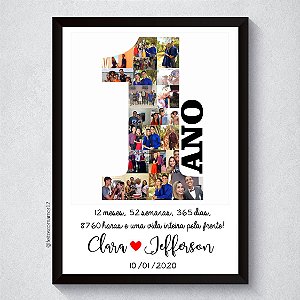 Quadro de Anos Juntos