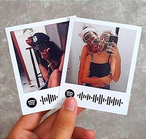 Fotos Polaroid Musical - QR CODE SPOTIFY