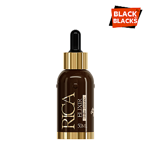 Elixir Rica Brilho Extremo - Profissional Brilho Intenso e Reparação de Pontas 50mL