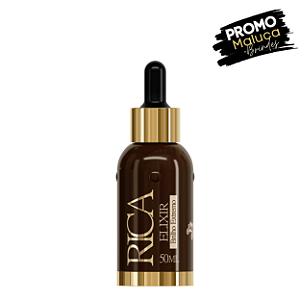 Elixir Rica Brilho Extremo - Profissional Brilho Intenso e Reparação de Pontas 50mL