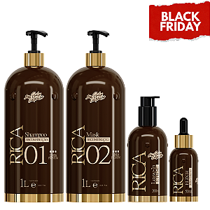 Coleção Rica Tratamento Reconstrutor de Uso Profissional