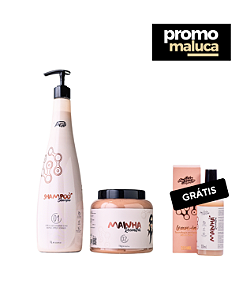 Mainha Reconstrói Pro + Leave-in Grátis