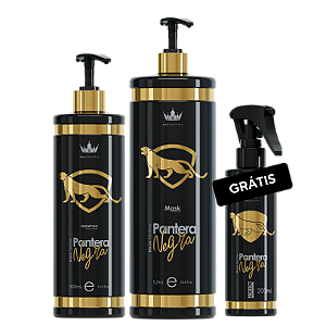 Pantera Negra - Realinhamento Capilar de Alta Performance + Protect Pantera Negra Grátis