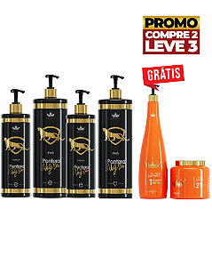 Compre 2 Kits Pantera Negra, Ganhe 1 Rainha Luxury Profissional Grátis.