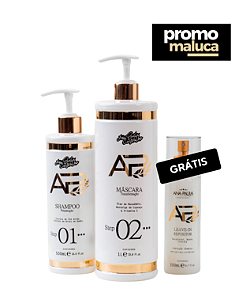 Liso Lambido + Leave-in Repositor Grátis