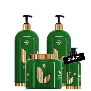 Dtox Profissional, Tratamento Detox + Leave-in Dtox Grátis