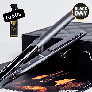 Chapinha Luxury Titanium Black - 110/220V + Protect Pantera Negra Grátis