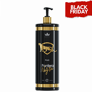 Máscara Pantera Negra - GOLD