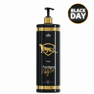 Máscara Pantera Negra - GOLD