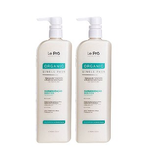 Alisamento Progressivo Organic Passo Único – Le Prö” - Combo 2 Unidades.