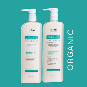 Alisamento Progressivo Organic Passo Único – Le Prö” - Combo 2 Unidades.