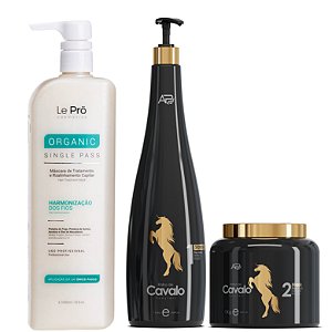 Combo Profissional – Rabo de Cavalo + Le Prö Alinhamento Capilar