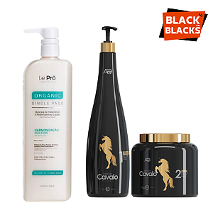 Combo Profissional – Rabo de Cavalo + Le Prö Alinhamento Capilar