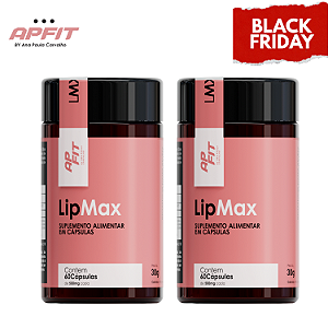 Combo 02 LipMax - Auxilia na Redução da Gordura Abdominal