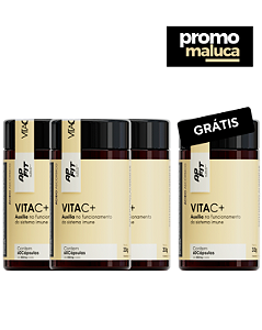 Combo 03 VitaC + 1 Grátis.