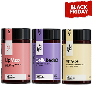 Combo AP FIT suplementar CelluRedux + LipMax + VitaC+