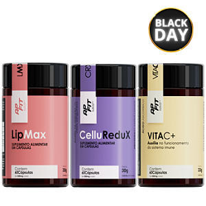 Combo AP FIT suplementar CelluRedux + LipMax + VitaC+