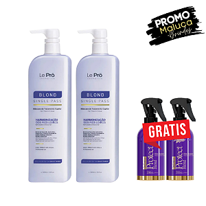 Le Prö Organic Blond – Single Pass 2 UNIDADES  + 2 unidades Protect Blond Grátis.