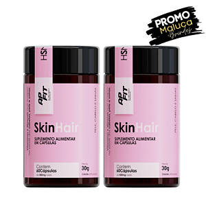 Combo 02 Hair Skin - Pele Cabelo e Unhas.