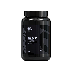 Whey Protein APFIT – Sabor Morango, 900g