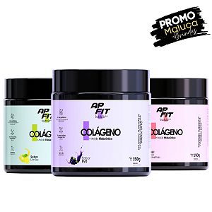 Combo Colágeno Hidrolisado – Uva, Frutas Vermelhas e Limão