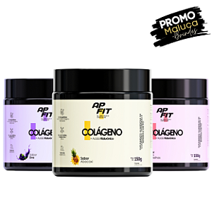Combo Colágeno Hidrolisado – Abacaxi, Uva e Frutas Vermelhas