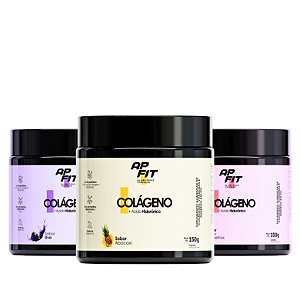 Combo Colágeno Hidrolisado – Abacaxi, Uva e Frutas Vermelhas