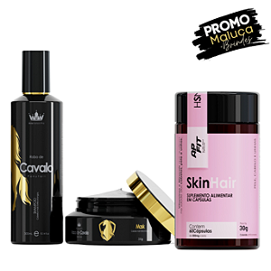 Rabo de Cavalo Home Care + SkinHair – Suplemento Alimentar em Cápsulas