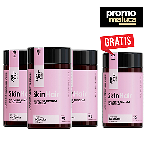 Combo (03) SkinHair - Pele Cabelo e Unhas + (01) Grátis.