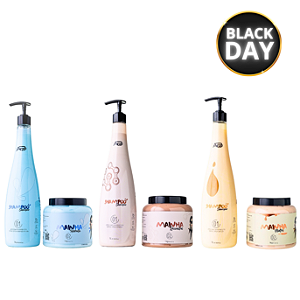 Combo Mainha Profissional, Hidrata , Nutre e Reconstrói.