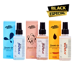 Combo Leave-Ins Mainha Reconstrói, Nutre e Hidrata