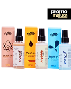 Combo Leave-Ins Mainha Reconstrói, Nutre e Hidrata