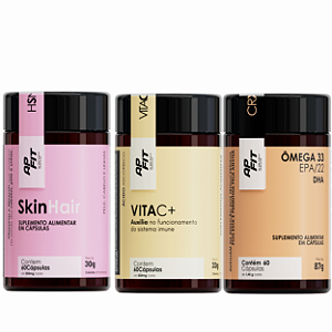 COMBO DAY Hair Skin + VitaC+ Omega 3
