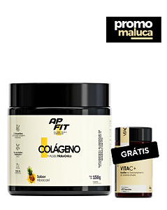 Colágeno Hidrolisado – Sabor Abacaxi + Grátis Vita C+