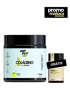 Colágeno Hidrolisado – Sabor Limão + Grátis Vita C+