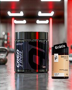Creatina Monohidratada APFIT– 300g + Grátis ômega-3