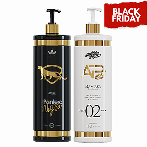 Combo 1 Liso Lambido + Pantera Negra