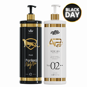 Combo 1 Liso Lambido + Pantera Negra