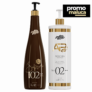 Combo 2 passo 2 do Liso Lambido + LL Supreme