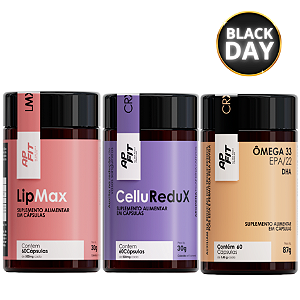 Combo Emagrecimento Inteligente CelluRedux + LipMax + Omega 3