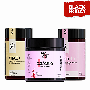 Combo Pele, Cabelo e Unhas SkinHair + Colágeno Sabor Uva + Vita C+