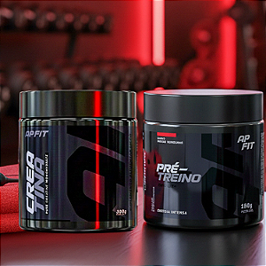 Combo Performance Fitness Pré-Treino APFIT – Sabor Frutas Vermelhas + Creatina