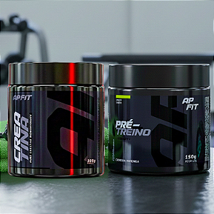 Combo Performance Fitness Pré-Treino APFIT – Sabor Limão + Creatina