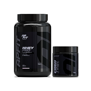 Combo Massa e Definição Whey Protein APFIT – Sabor Morango + Creatina