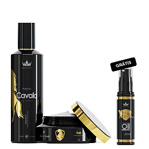 Rabo de Cavalo - Crescimento Capilar + Grátis Oil Pantera Negra